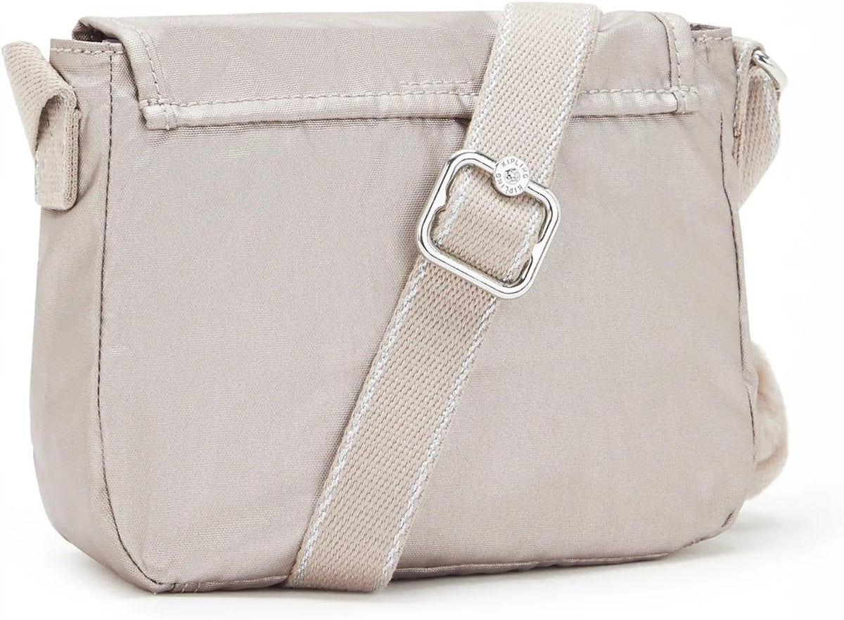 Kipling Sabian - Minibolsa bandolera estampada