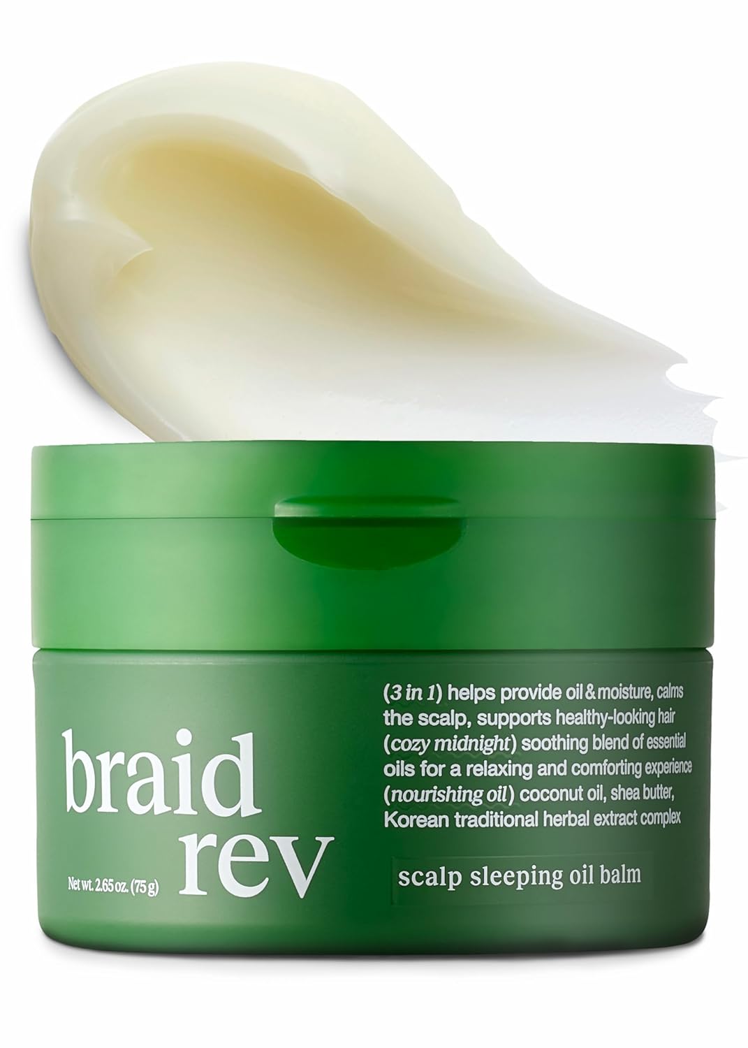 Bephor Braid Rev Scalp - Bálsamo de aceite para dormir, tratamiento...