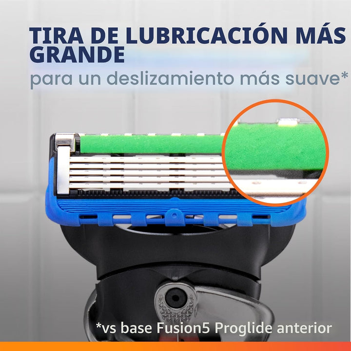 Gillette Fusion5 ProGlide - Recambios de maquinilla de afeitar para...