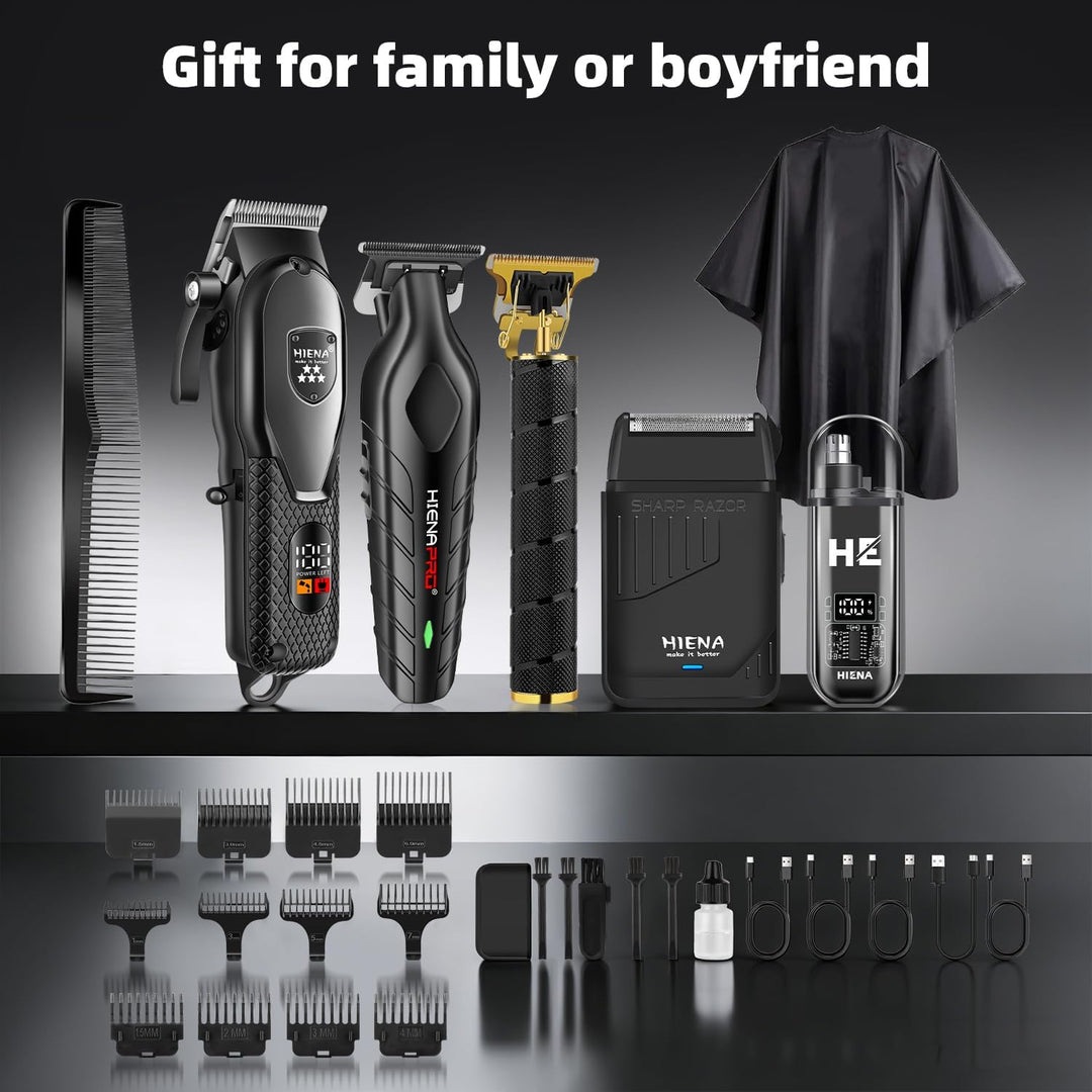 Cortadora de pelo inalámbrica para hombres, kit de corte de pelo y...
