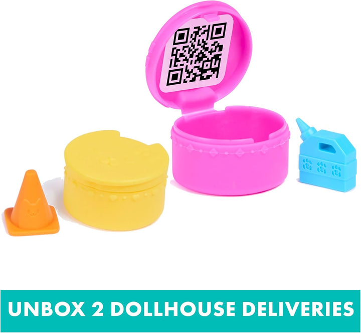 Gabby's Dollhouse, Carlita Purr-ific Sala de juegos con coche d...