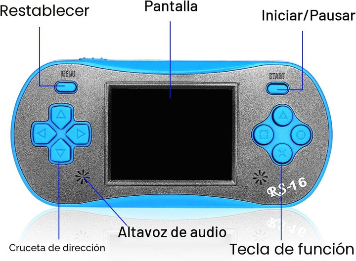 Juego de Mano para Niños - FAMILY POCKET RS16 Controlador Clásico P...