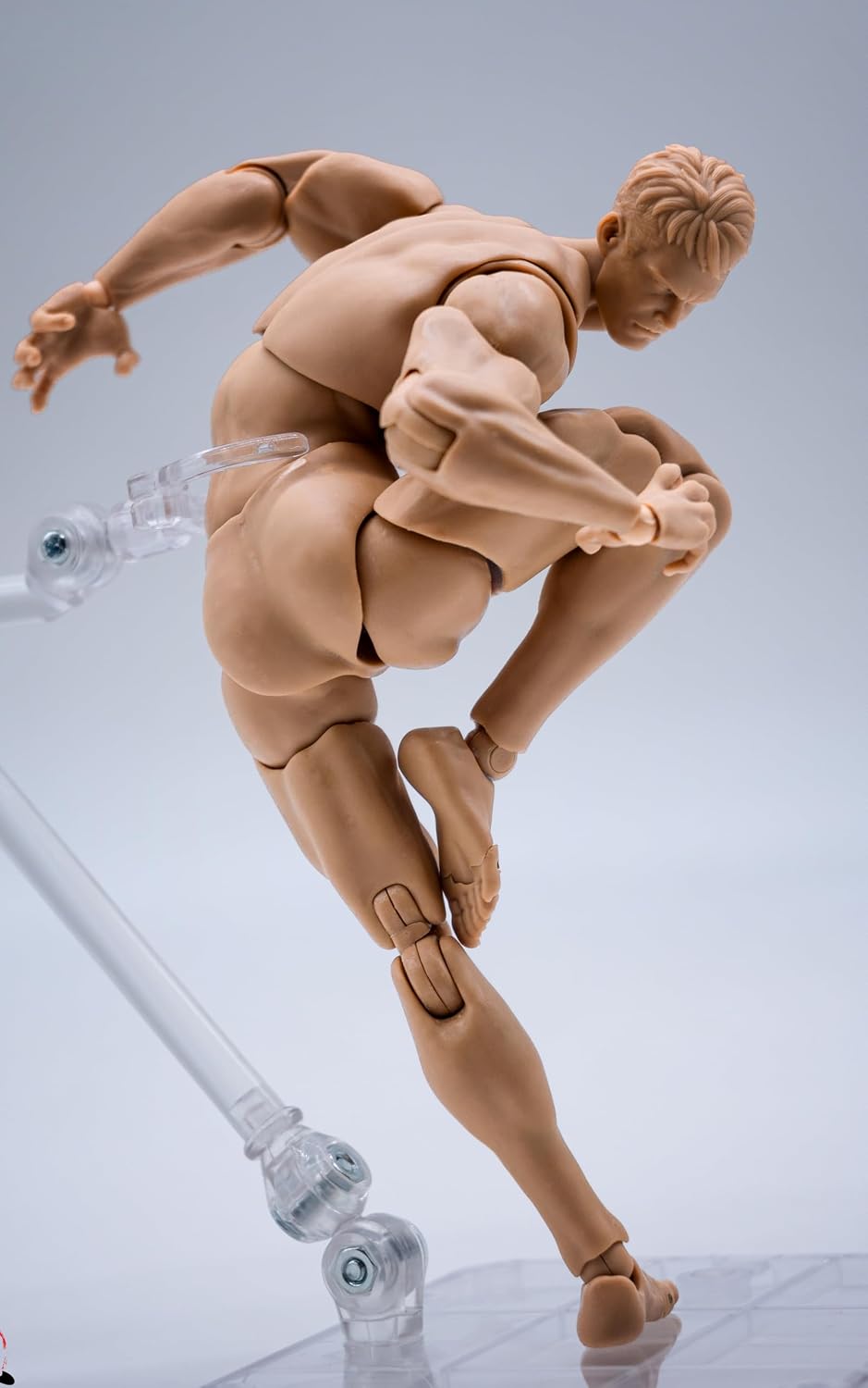 Fremego Figura de acción masculina a escala 1\/12, figura de 6 pulg...