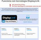 [Certificado DisplayLink] Adaptador Cable Matters USB C a HDMI dual