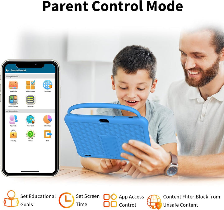 NEWISION iWawa - Tableta infantil de 10 pulgadas, tabletas Android...