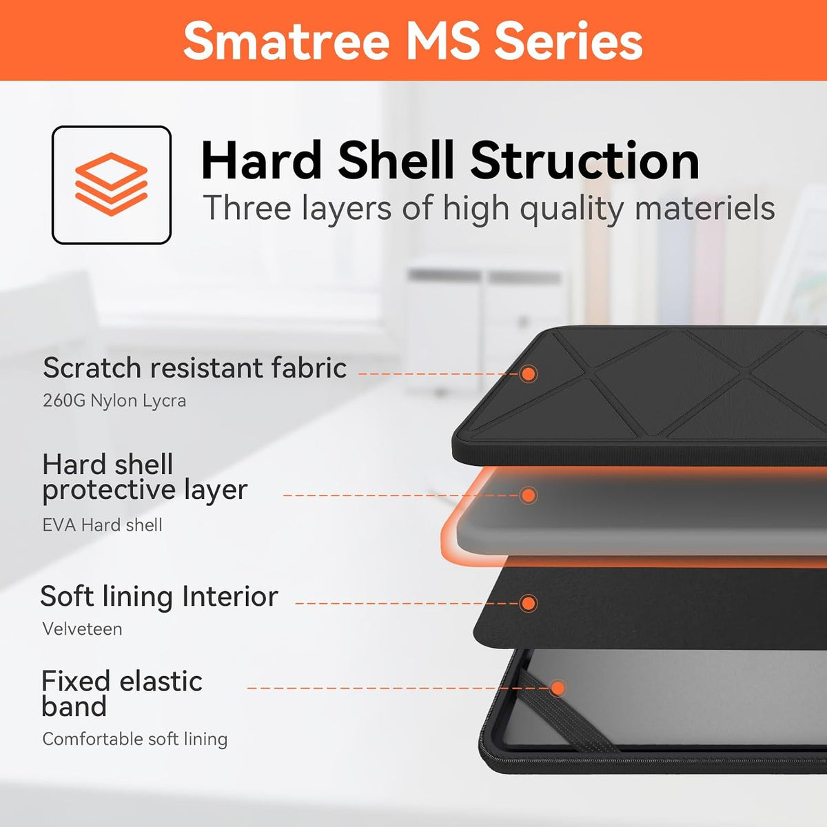 Smatree MS60T Funda protectora con soporte para Lenovo Yoga 7i Gen...