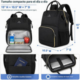 MATEIN Mochila de almuerzo para mujer, mochila térmica aislada para...