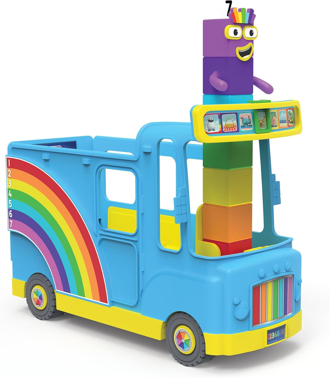 hand2mind Numberblocks Rainbow Counting Bus juguetes