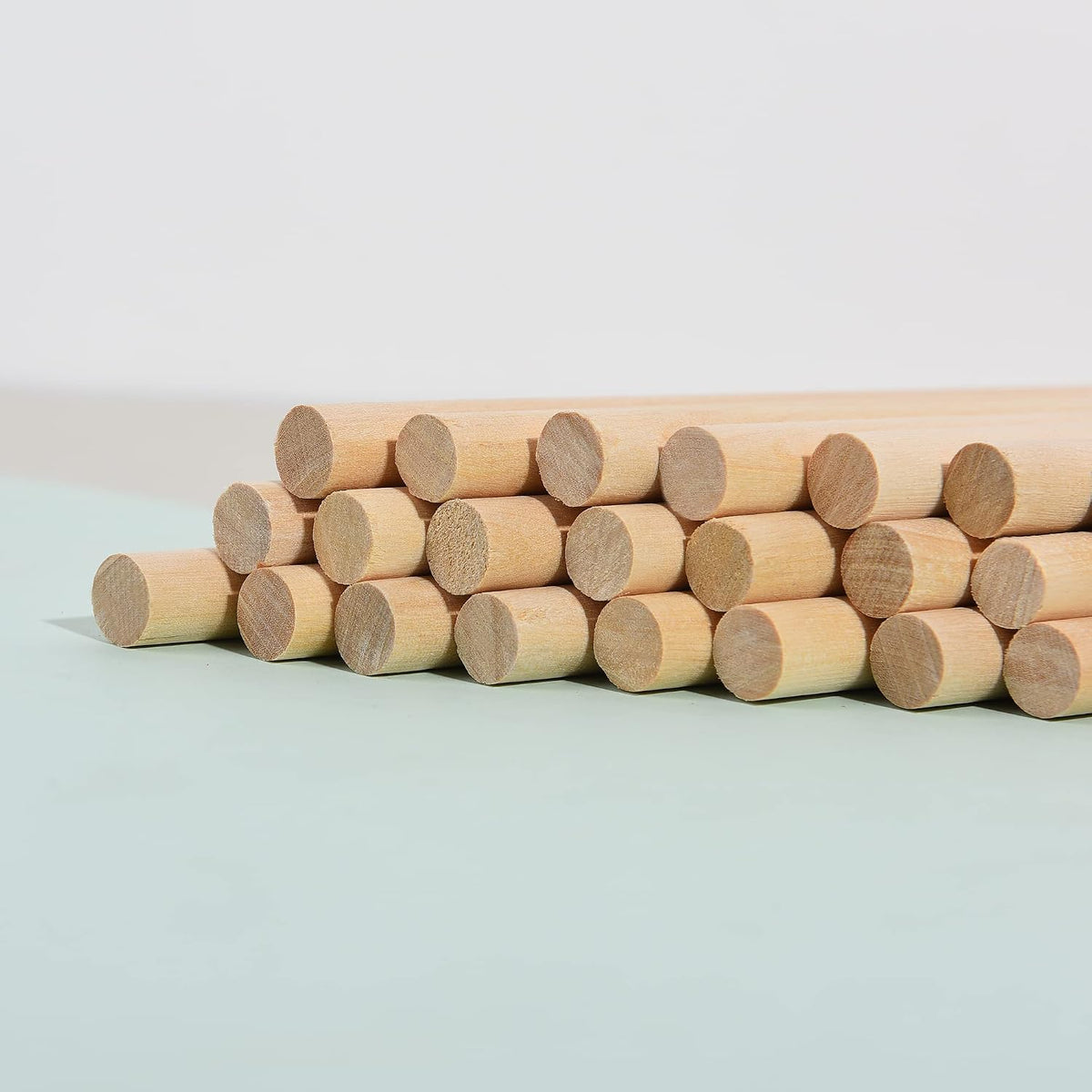 60 palos de ritmo para niños a granel, 12 pulgadas de madera Lummi Sticks música aula instrumentos de percusión
