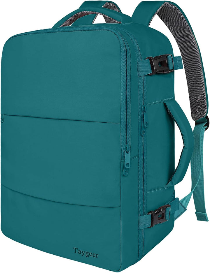 Taygeer Mochila de viaje para mujeres y hombres, aprobada por la TS...
