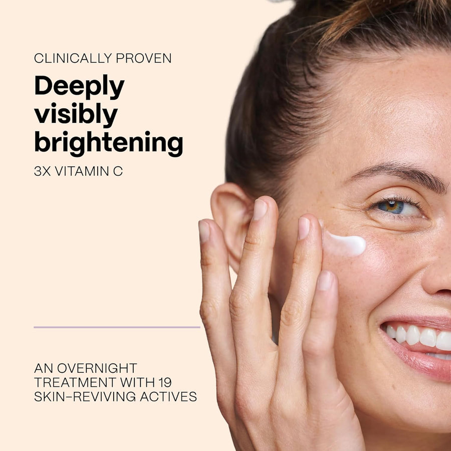 Mad Hippie Crema de noche Triple C \u2013 Hidratante facial, ilumin...