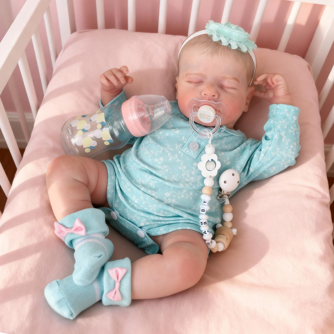 WOOROY Muñecas de bebé reborn realistas niña - 20 Pulgadas Muñeca r...