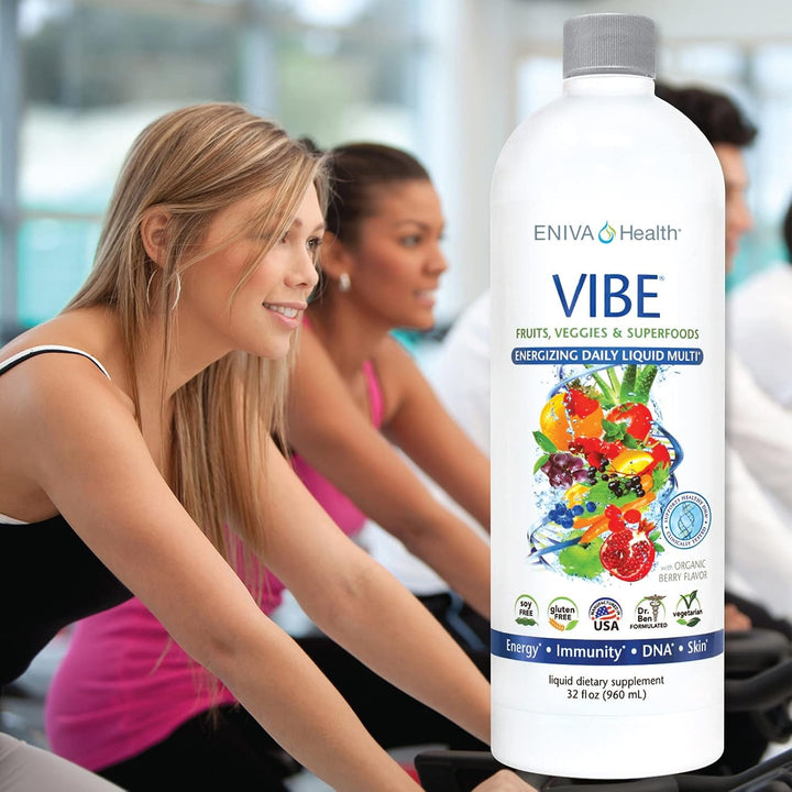 Eniva Health Vibe Liquid Multivitamins Suplementos minerales con vi...