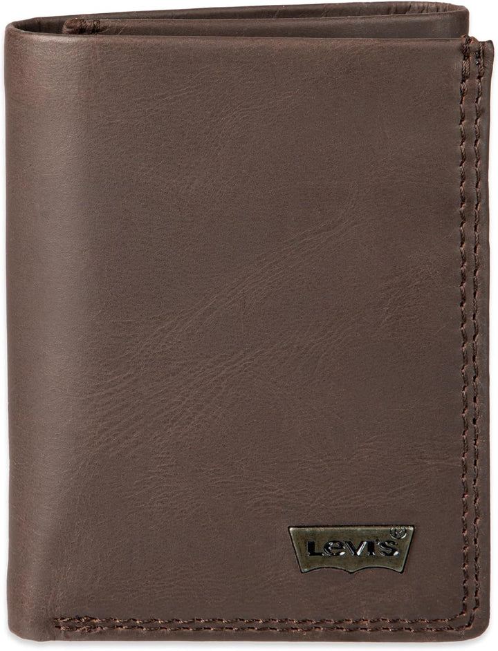 Levi's Billetera triple RFID para hombre, elegante y delgada, i...