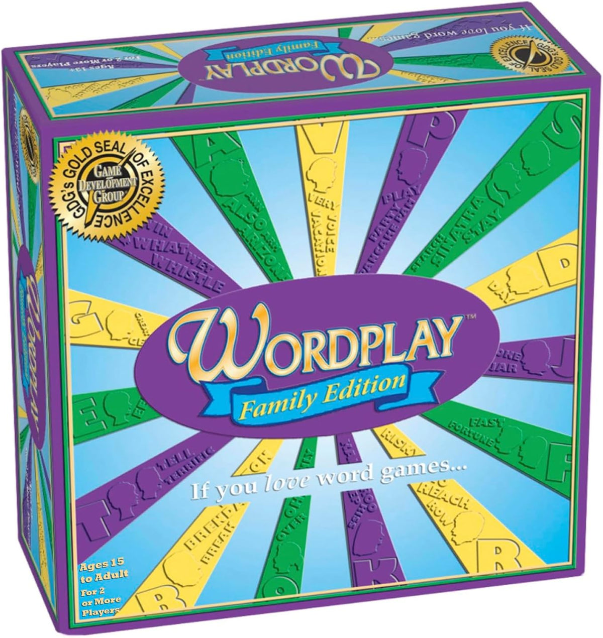Juego de palabras: el mejor juego de mesa de desafío de palabras de ritmo rápido para familiares y amigos - Diversión nocturna de juegos para adultos y familiares