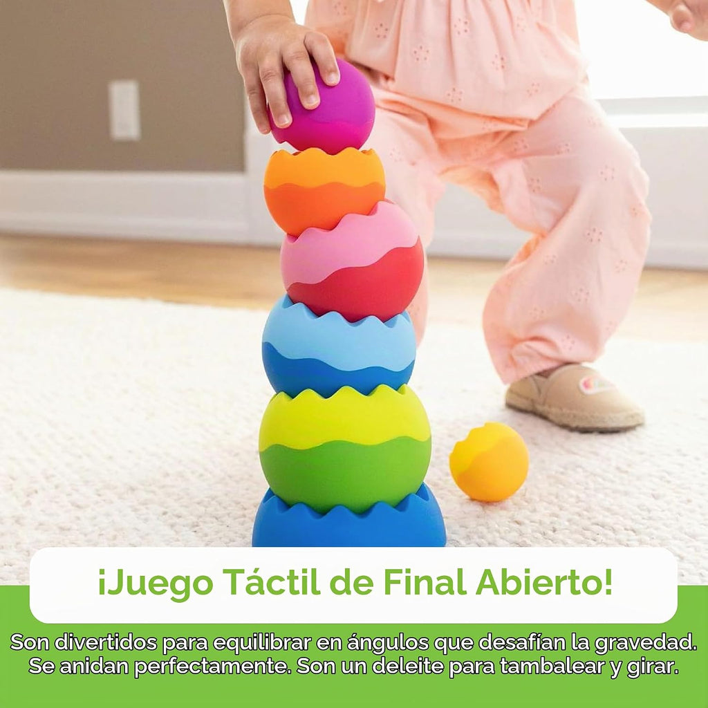 Fat Brain Toys Tobbles Neo Baby Stacking Toy