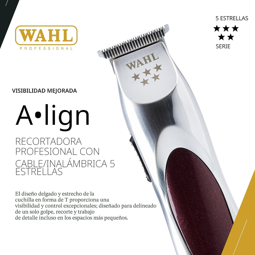 Wahl Professional Recortadora de alineación de 5 estrellas, hoja en...