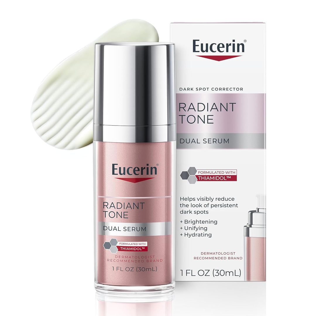 Eucerin Radiant Tone - Suero dual corrector de manchas oscuras, sue...