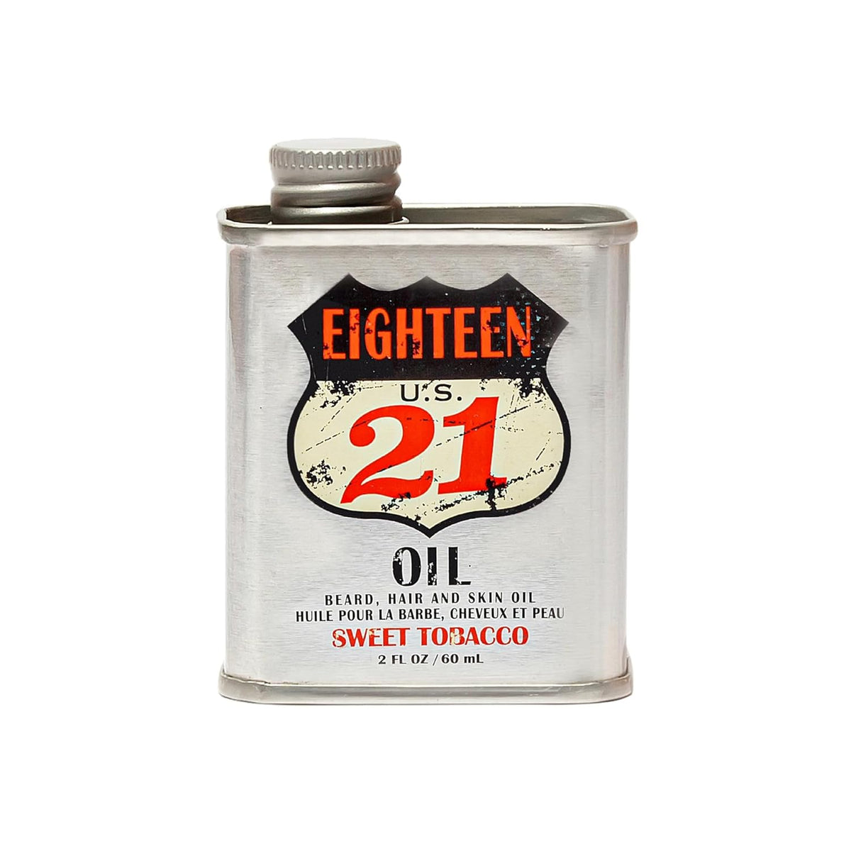 18.21 Man Made Aceite para cabello, piel y barba para hombres, 4 ar...