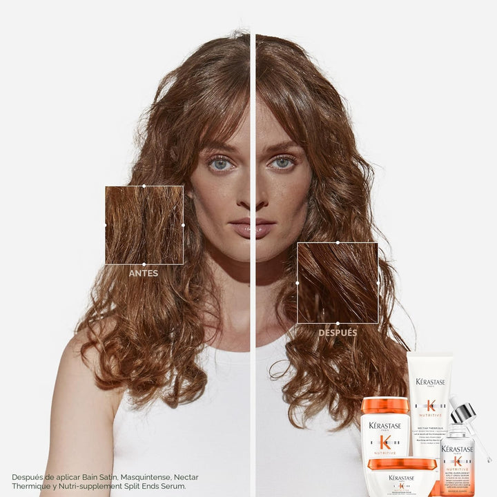 Champú Kerastase Nutritive Bain Satin | Limpia suavemente y repone...