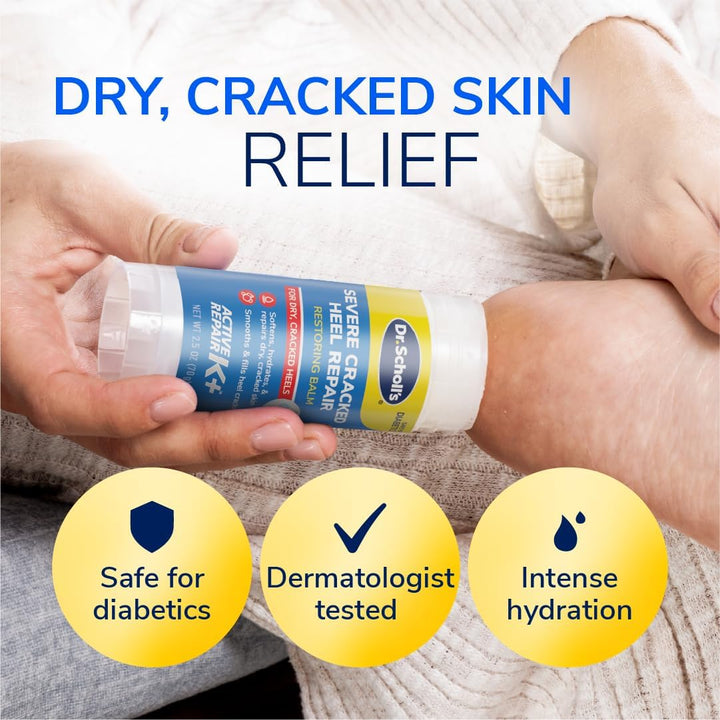 Dr. Scholl's Bálsamo Restaurador para Reparación de Talones Sev...