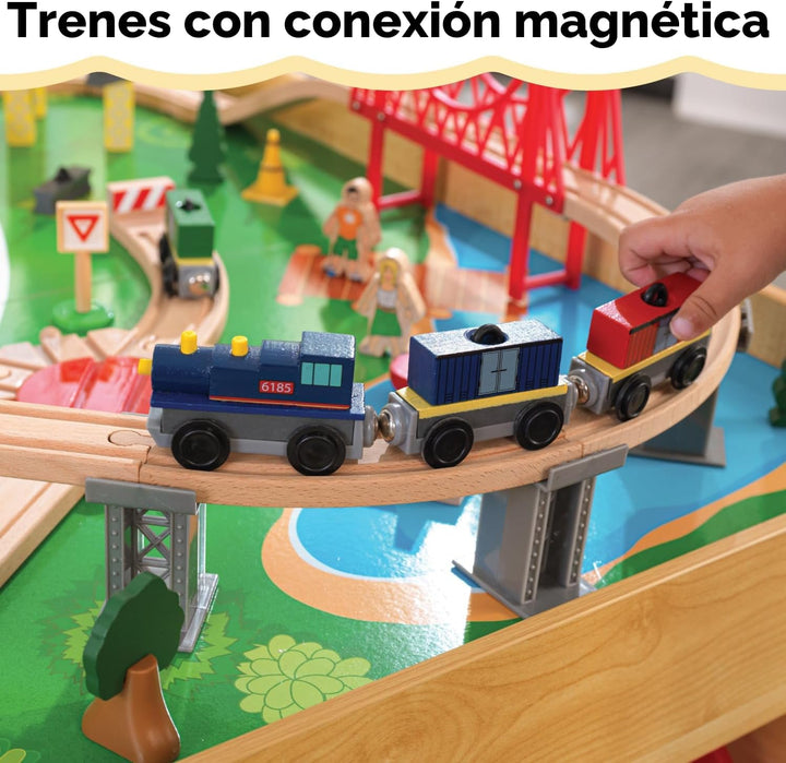 KidKraft, Mesa y Set de Tren de cataratas