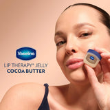 Manteca de Cacao Terapia de Labios con Vaselina, 0.25 oz (Pack de 4...