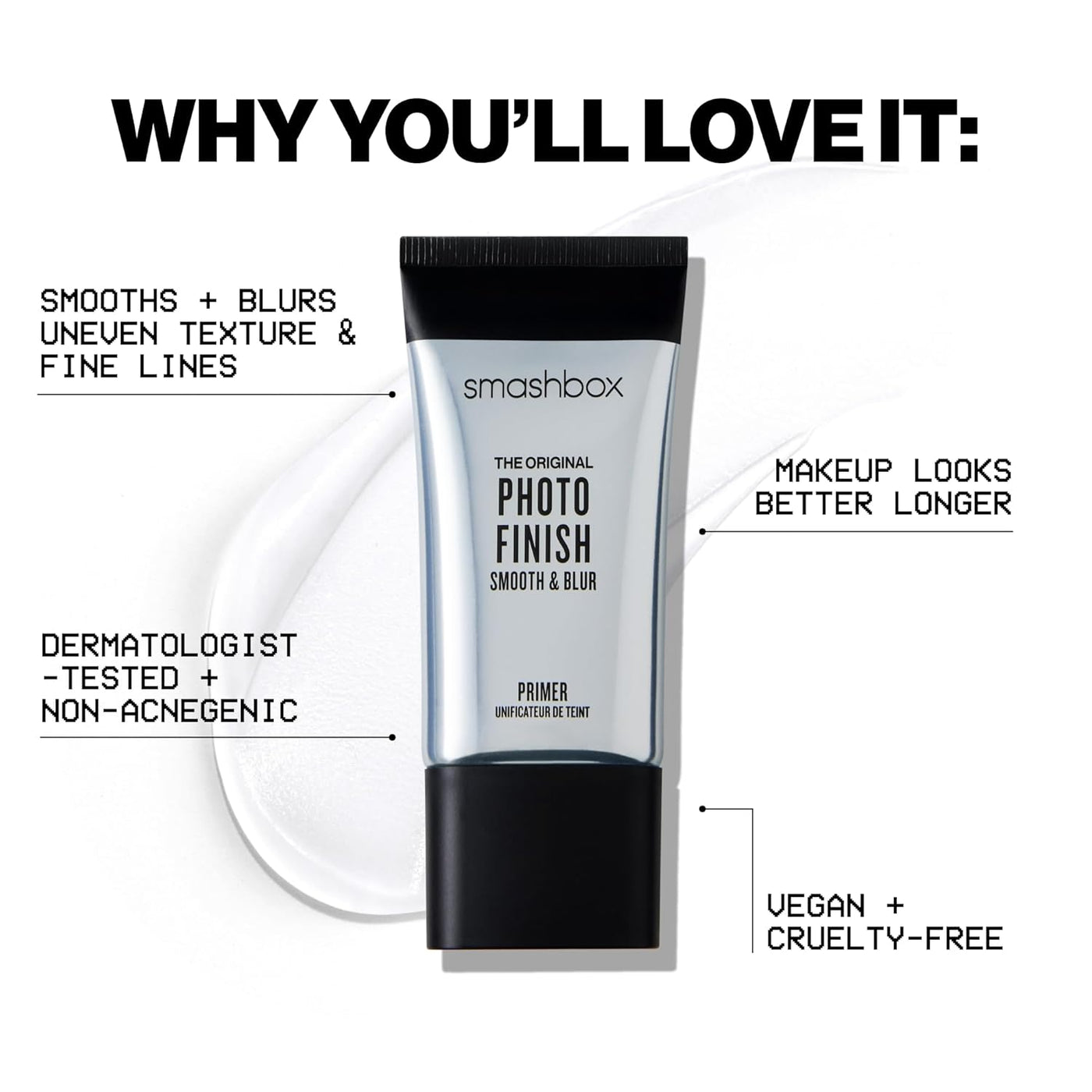 Smashbox The Original Photo Finish Smooth &amp; Blur Makeup Primer...