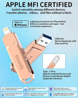 Memoria USB Photo Stick de 512GB con Certificación MFi para iPhone,...