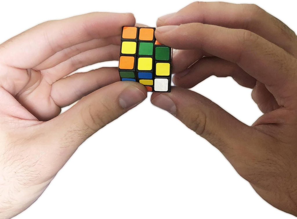 Paquete de 100 mini cubos mágicos, rompecabezas giratorios, juguetes, 3 x 3 cubo mágico de mosaico, arte del cerebro, recuerdos, regalos, suministros de fiesta para niños y niñas