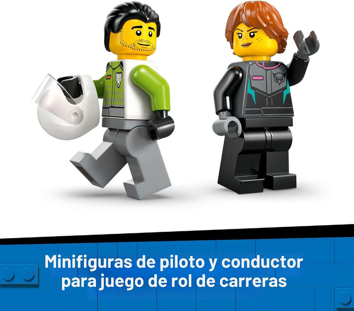 LEGO City Jet vs. Juguetes de construcción de automóviles para niño...