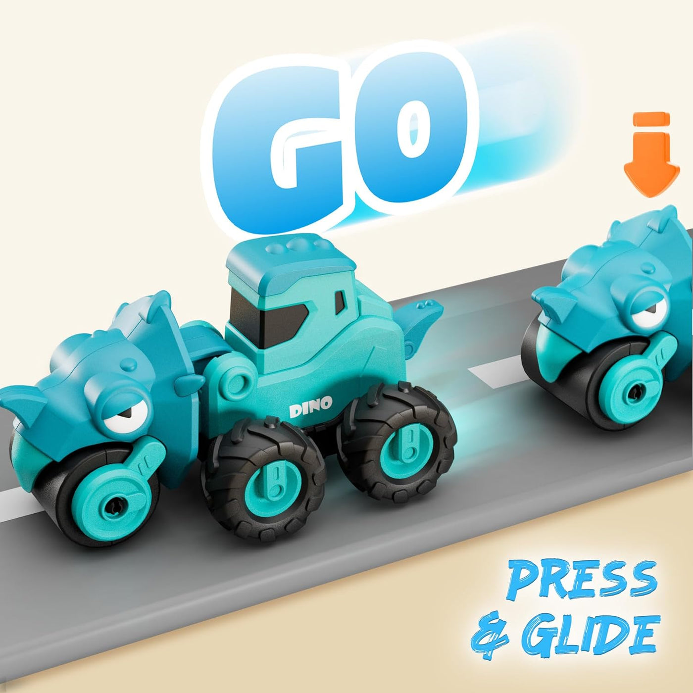 iPlay, iLearn Juguetes de Camión de Dinosaurio para Niños Pequeños,...