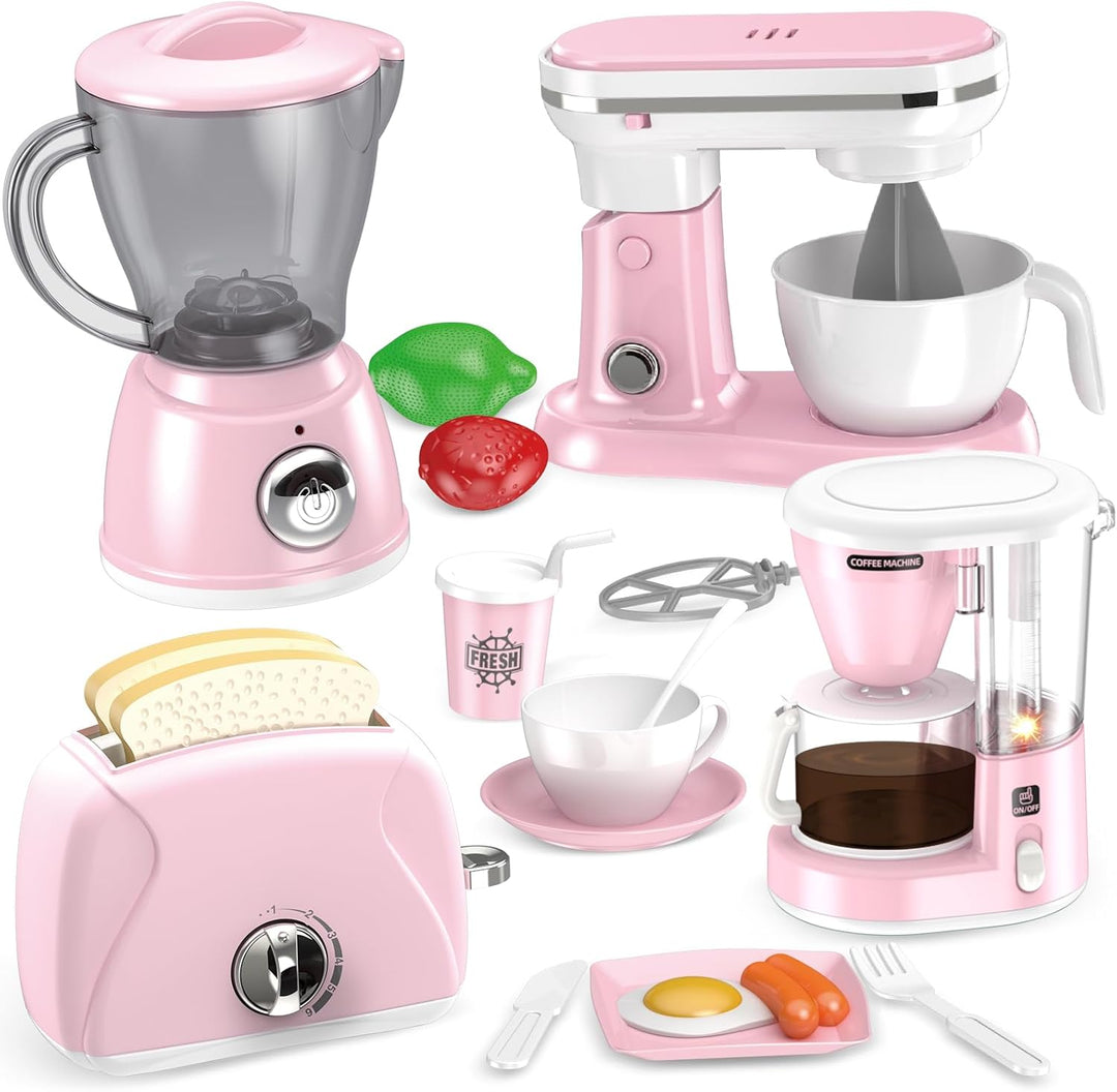Shemira Accesorios de Cocina de Juguete, Juego de Electrodomésticos...