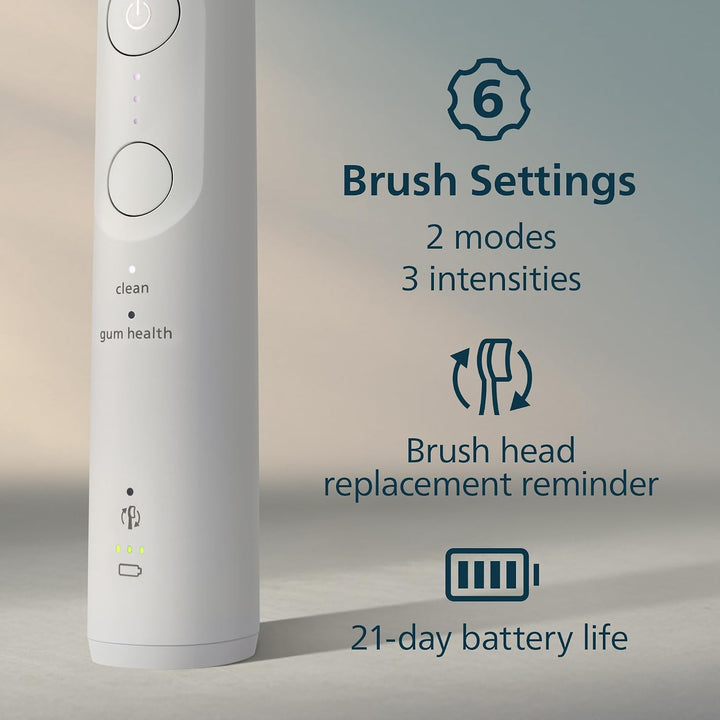 Philips Sonicare 5900 - Cepillo de dientes eléctrico recargable, 2...