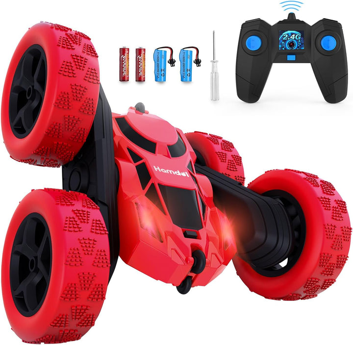 Hamdol Coche de acrobacias a control remoto para niños de 6 a 12 añ...
