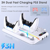 PS5 Cooling Station for PS5/Slim/Pro Disc Digital