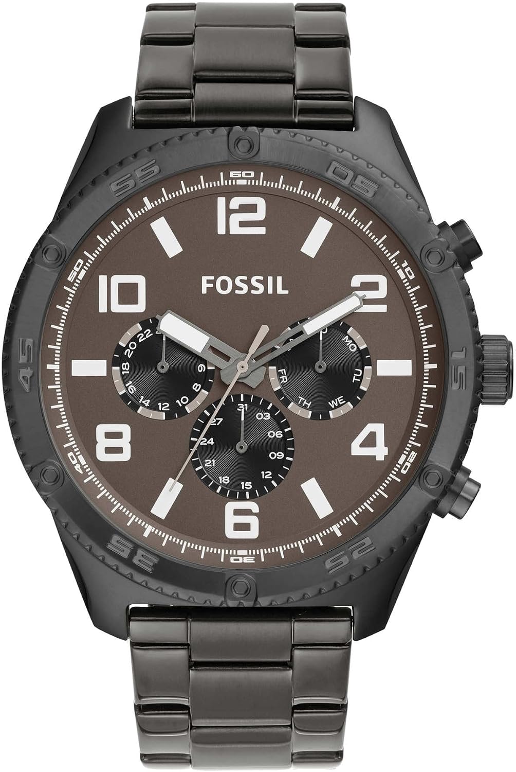 Reloj Brox Multifunción Smoke Acero Inoxidable