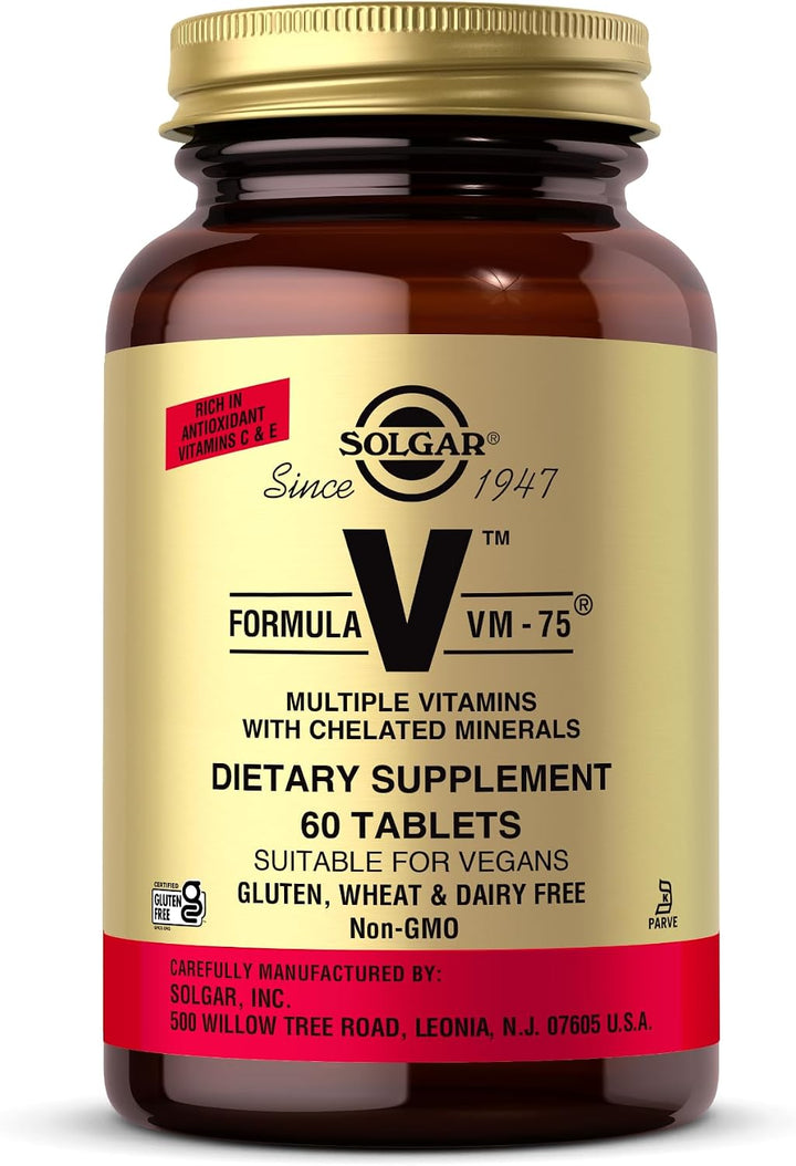 Formula VM-75 Solgar 60 Tabs