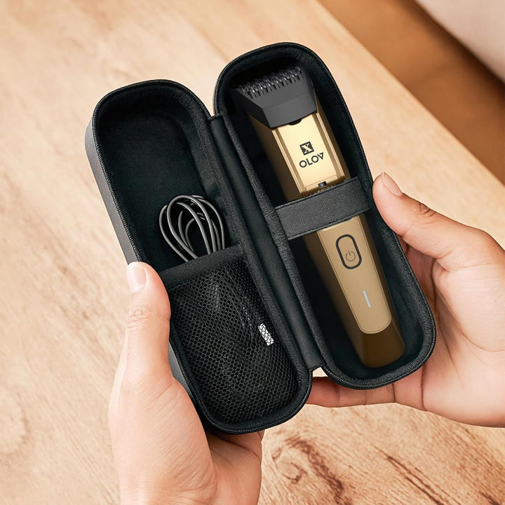 OLOV X Recortadora de barba para hombre - Recortador todo en uno co...