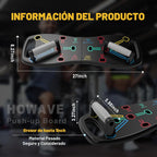 Banco de Flexiones, Tabla Portátil para Flexiones para Hombre, Barra de Flexiones Plegable
