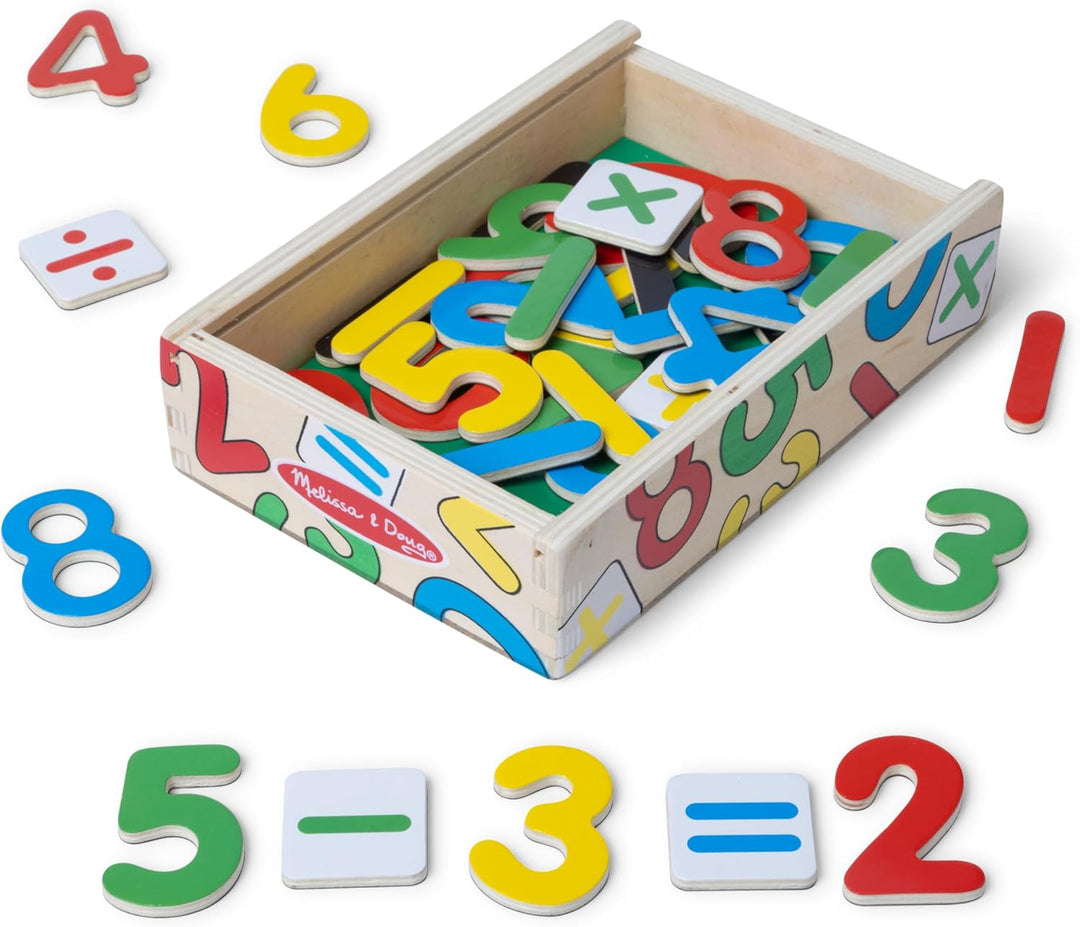 Imanes de madera del alfabeto Melissa &amp; Doug, Multicolor\/Ningu...