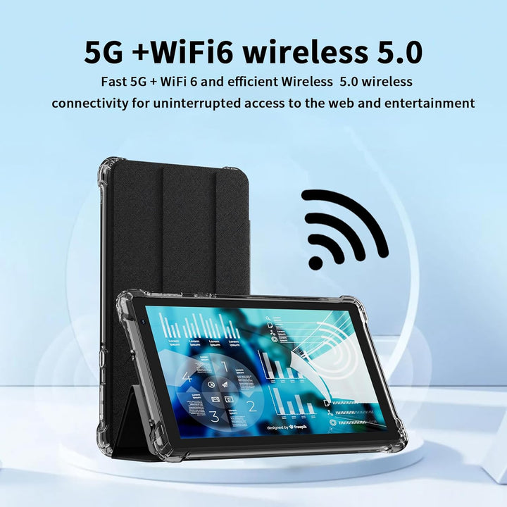IWEGGO Tablet Android 15 con funda, 7 pulgadas 8 GB RAM+32 GB ROM\/...