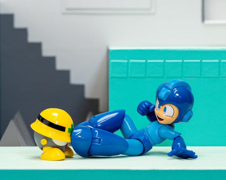 Jada Mega Man Wave 3 Figura de acción de Mega Man con figura de Neo...