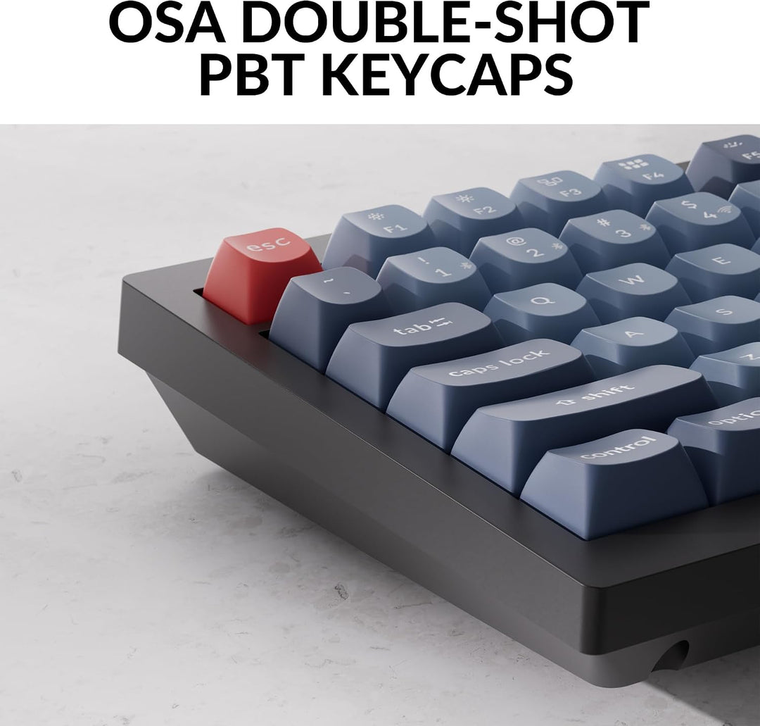 Keychron V6 Max - Teclado mecánico inalámbrico personalizado, Bluet...