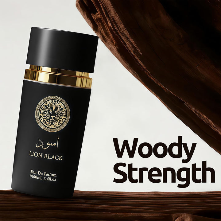 A CENTER Colonia para hombre Eau De Parfume Spray Natural León Negr...