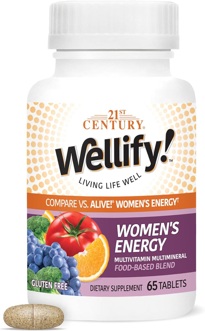 21st Century Wellify - Multivitaminas energéticas con minerales par...