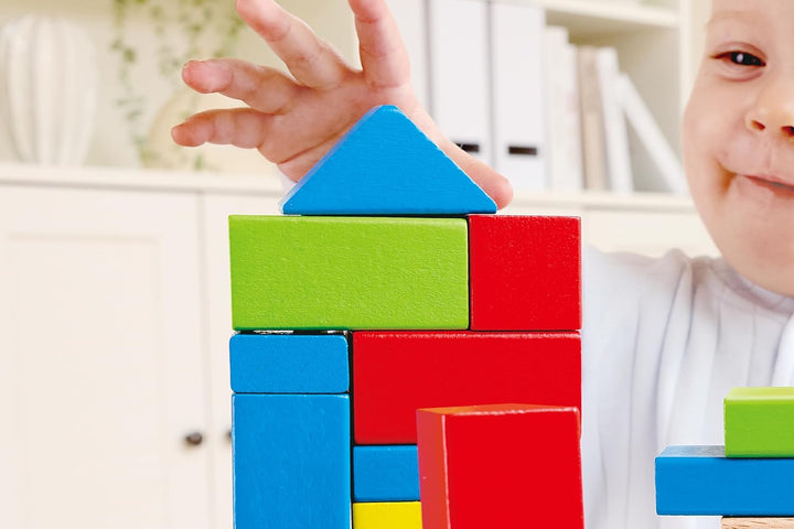 Hape Bloques de armar en madera de arce para niños en