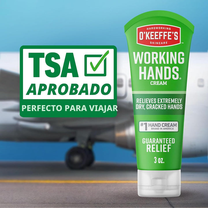 O'Keeffe's Working Hands - Crema de manos para sequedad ext...
