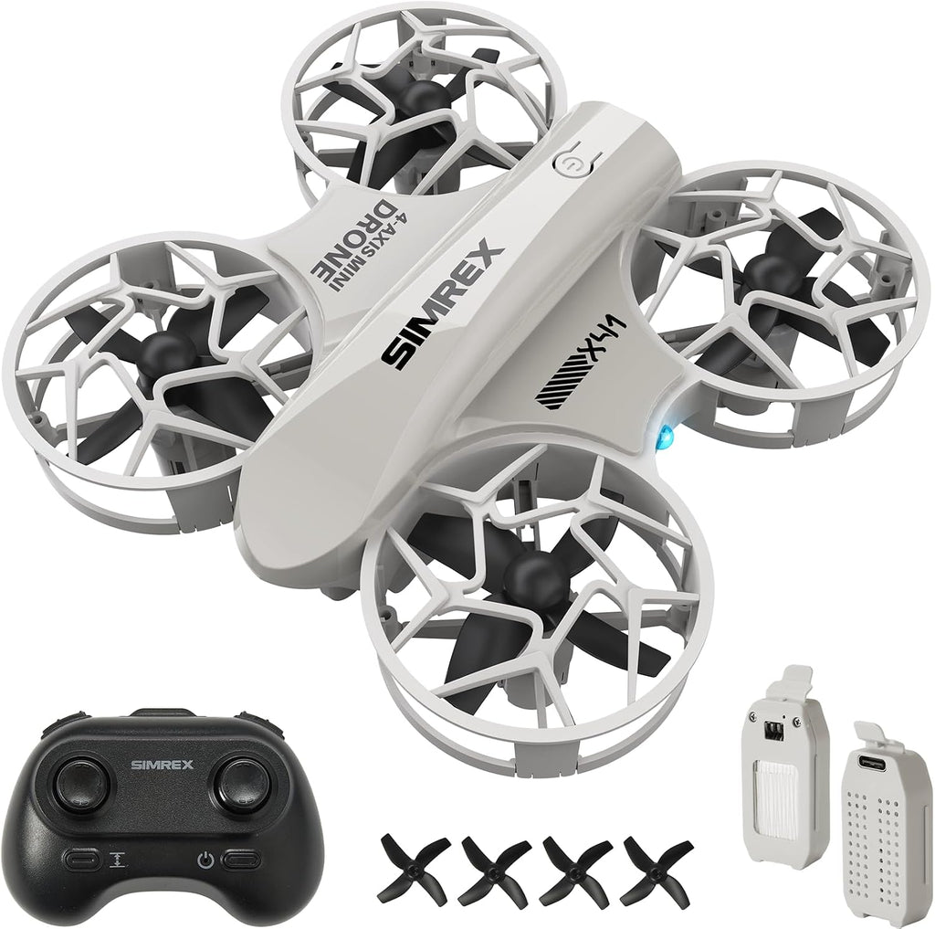 SIMREX Mini dron para niños y principiantes: regalo de juguete para niños a