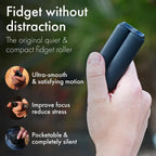 ONO Roller - Juguete antiestrés de mano para adultos | Ayuda a aliviar el estrés, la ansiedad y la tensión | Promueve el enfoque, la claridad | Diseño compacto y portátil (negro, tamaño junior